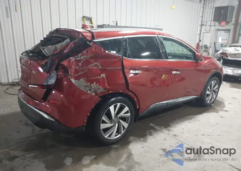 2019 Nissan Murano Sl из США, поврежденный, VIN 5N1AZ2MJ8KN148696